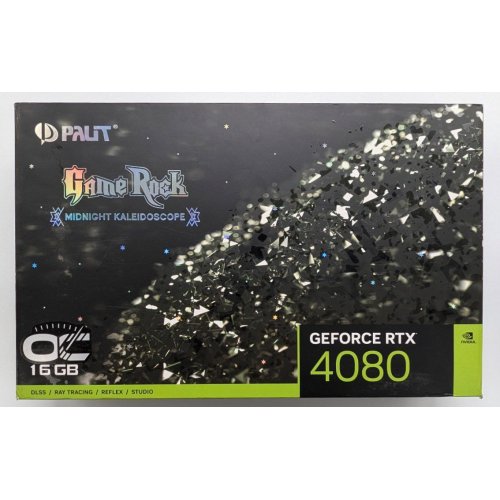 Купить Видеокарта Palit GeForce RTX 4080 GameRock 16384MB (NED4080019T2-1030G) (Восстановлено продавцом, 718143) с проверкой совместимости: обзор, характеристики, цена в Киеве, Днепре, Одессе, Харькове, Украине | интернет-магазин TELEMART.UA фото