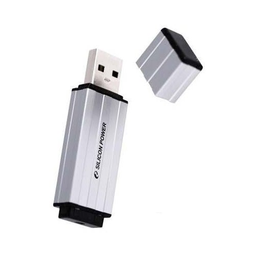 Купити Накопичувач Silicon Power Ultima 110 8GB Silver - ціна в Києві, Львові, Вінниці, Хмельницькому, Франківську, Україні | інтернет-магазин TELEMART.UA фото