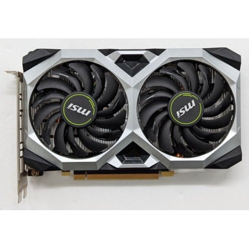 Відеокарта MSI GeForce GTX 1660 SUPER VENTUS XS OC 6144MB (GTX 1660 SUPER VENTUS XS OC) (Відновлено продавцем, 718260) купити з перевіркою сумісності: огляд, характеристики, ціна у Києві, Львові, Вінниці, Хмельницькому, Івано-Франківську, Україні | інтернет-магазин TELEMART.UA фото