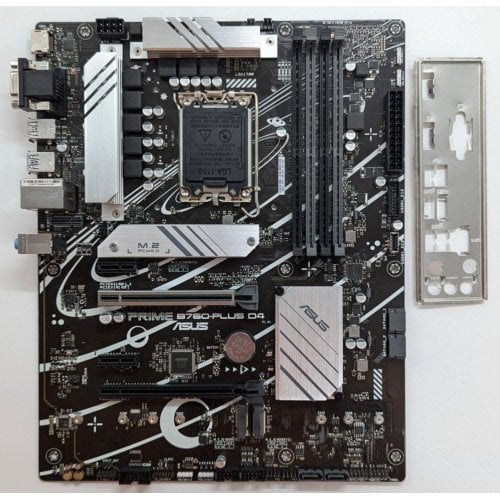 Купить Материнская плата Asus PRIME B760-PLUS D4 (s1700, Intel B760) (Восстановлено продавцом, 718387) с проверкой совместимости: обзор, характеристики, цена в Киеве, Днепре, Одессе, Харькове, Украине | интернет-магазин TELEMART.UA фото