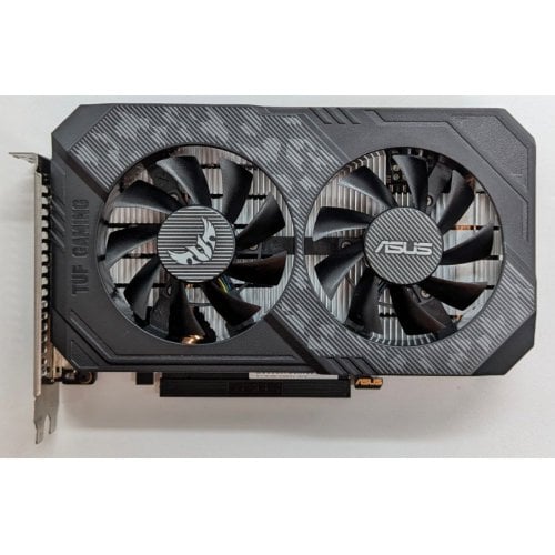 Відеокарта Asus TUF GeForce GTX 1650 Gaming OC 4096MB (TUF-GTX1650-O4GD6-P-GAMING) (Відновлено продавцем, 718404) купити з перевіркою сумісності: огляд, характеристики, ціна у Києві, Львові, Вінниці, Хмельницькому, Івано-Франківську, Україні | інтернет-магазин TELEMART.UA фото