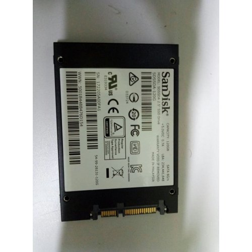 Фото Уценка ssd-диск SanDisk Plus 120GB 2.5
