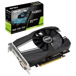 Видеокарта Asus GeForce GTX 1660 SUPER Phoenix 6144MB (PH-GTX1660S-6G) (Восстановлено продавцом, 718771)