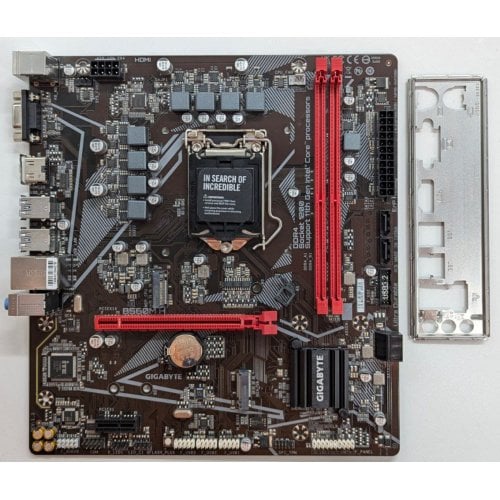 Купить Материнская плата Gigabyte B560M H (s1200, Intel B560) (Восстановлено продавцом, 718776) с проверкой совместимости: обзор, характеристики, цена в Киеве, Днепре, Одессе, Харькове, Украине | интернет-магазин TELEMART.UA фото