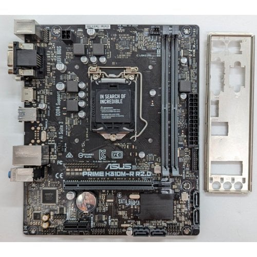 Материнська плата Asus PRIME H310M-R R2.0 (s1151-V2, Intel H310) (Відновлено продавцем, 718826) купити з перевіркою сумісності: огляд, характеристики, ціна у Києві, Львові, Вінниці, Хмельницькому, Івано-Франківську, Україні | інтернет-магазин TELEMART.UA фото