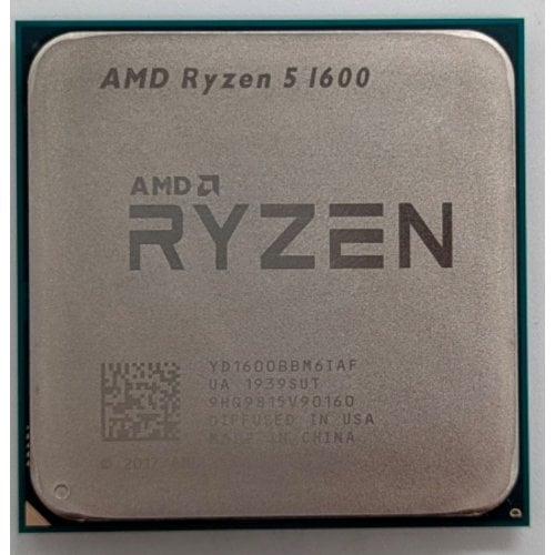 Процесор AMD Ryzen 5 1600 3.2(3.6)GHz sAM4 Tray (YD1600BBM6IAF) (Відновлено продавцем, 718845) купити з перевіркою сумісності: огляд, характеристики, ціна у Києві, Львові, Вінниці, Хмельницькому, Івано-Франківську, Україні | інтернет-магазин TELEMART.UA фото