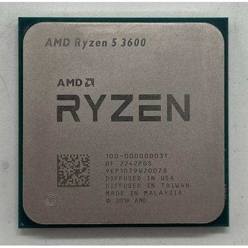 Процесор AMD Ryzen 5 3600 3.6(4.2)GHz 32MB sAM4 Tray (100-000000031) (Відновлено продавцем, 718870) купити з перевіркою сумісності: огляд, характеристики, ціна у Києві, Львові, Вінниці, Хмельницькому, Івано-Франківську, Україні | інтернет-магазин TELEMART.UA фото