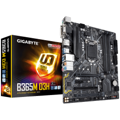 Материнская плата Gigabyte B365M D3H-RD (s1151-V2, Intel B365) (Восстановлено продавцом, 718918)