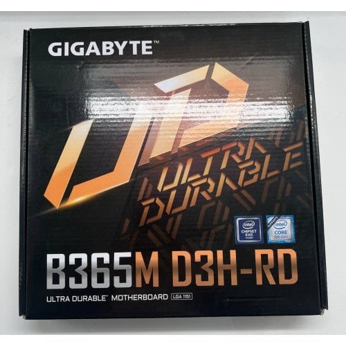 Купить Материнская плата Gigabyte B365M D3H-RD (s1151-V2, Intel B365) (Восстановлено продавцом, 718918) с проверкой совместимости: обзор, характеристики, цена в Киеве, Днепре, Одессе, Харькове, Украине | интернет-магазин TELEMART.UA фото