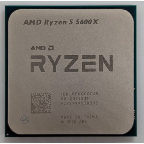 Процесор AMD Ryzen 5 5600X 3.7(4.6)GHz 32MB sAM4 Box (100-100000065BOX) (Відновлено продавцем, 718934) купити з перевіркою сумісності: огляд, характеристики, ціна у Києві, Львові, Вінниці, Хмельницькому, Івано-Франківську, Україні | інтернет-магазин TELEMART.UA фото