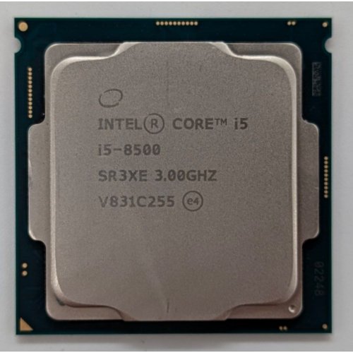 Процесор Intel Core i5-8500 3(4.1)GHz 9MB s1151 Tray (CM8068403362607) (Відновлено продавцем, 718970) купити з перевіркою сумісності: огляд, характеристики, ціна у Києві, Львові, Вінниці, Хмельницькому, Івано-Франківську, Україні | інтернет-магазин TELEMART.UA фото