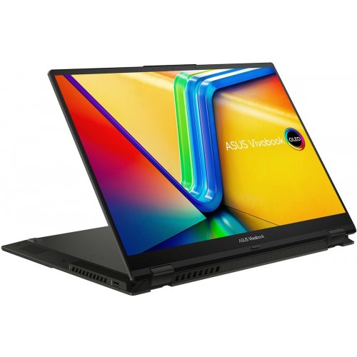 Купити Ноутбук Asus Vivobook S 16 Flip OLED TN3604YA-MY072W (90NB1041-M006N0) Midnight Black - ціна в Києві, Львові, Вінниці, Хмельницькому, Франківську, Україні | інтернет-магазин TELEMART.UA фото