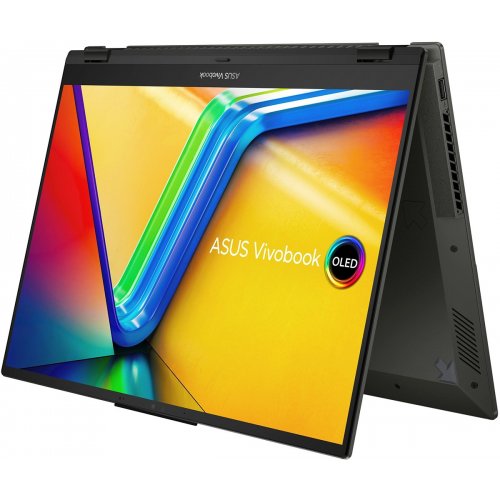 Купити Ноутбук Asus Vivobook S 16 Flip OLED TN3604YA-MY072W (90NB1041-M006N0) Midnight Black - ціна в Києві, Львові, Вінниці, Хмельницькому, Франківську, Україні | інтернет-магазин TELEMART.UA фото