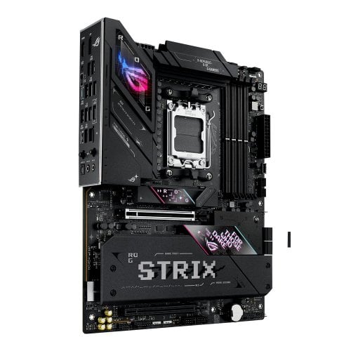 Купить Материнская плата Asus ROG STRIX B850-E GAMING WIFI (sAM5, AMD B850) с проверкой совместимости: обзор, характеристики, цена в Киеве, Днепре, Одессе, Харькове, Украине | интернет-магазин TELEMART.UA фото