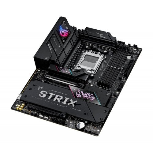 Купить Материнская плата Asus ROG STRIX B850-E GAMING WIFI (sAM5, AMD B850) с проверкой совместимости: обзор, характеристики, цена в Киеве, Днепре, Одессе, Харькове, Украине | интернет-магазин TELEMART.UA фото