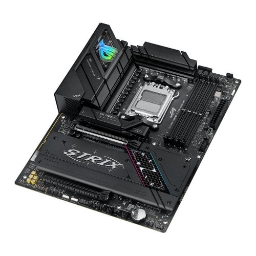 Купить Материнская плата Asus ROG STRIX B850-F GAMING WIFI (sAM5, AMD B850) с проверкой совместимости: обзор, характеристики, цена в Киеве, Днепре, Одессе, Харькове, Украине | интернет-магазин TELEMART.UA фото