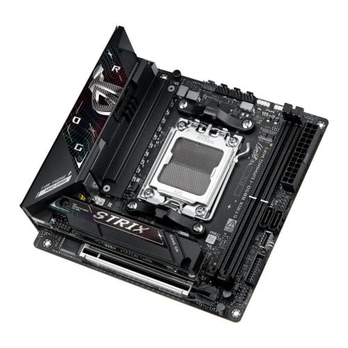 Купить Материнская плата Asus ROG STRIX B850-I GAMING WIFI (sAM5, AMD B850) с проверкой совместимости: обзор, характеристики, цена в Киеве, Днепре, Одессе, Харькове, Украине | интернет-магазин TELEMART.UA фото