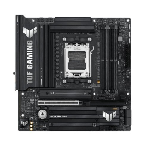 Купить Материнская плата Asus TUF GAMING B850M-PLUS WIFI (sAM5, AMD B850) с проверкой совместимости: обзор, характеристики, цена в Киеве, Днепре, Одессе, Харькове, Украине | интернет-магазин TELEMART.UA фото