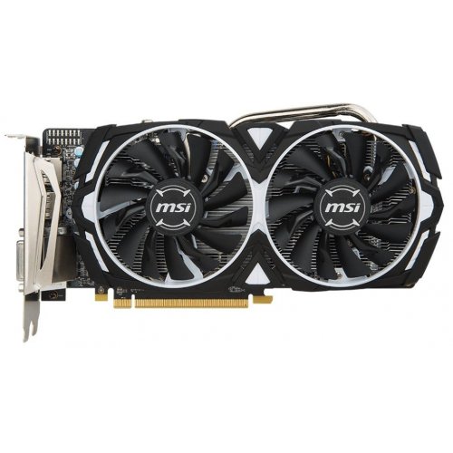 Відеокарта MSI Radeon RX 470 Armor OC 8192MB (RX 470 ARMOR 8G OC) (Відновлено продавцем, 719305) купити з перевіркою сумісності: огляд, характеристики, ціна у Києві, Львові, Вінниці, Хмельницькому, Івано-Франківську, Україні | інтернет-магазин TELEMART.UA фото