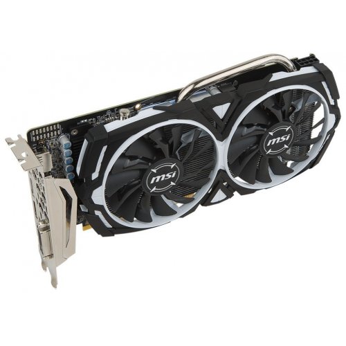 Відеокарта MSI Radeon RX 470 Armor OC 8192MB (RX 470 ARMOR 8G OC) (Відновлено продавцем, 719305) купити з перевіркою сумісності: огляд, характеристики, ціна у Києві, Львові, Вінниці, Хмельницькому, Івано-Франківську, Україні | інтернет-магазин TELEMART.UA фото