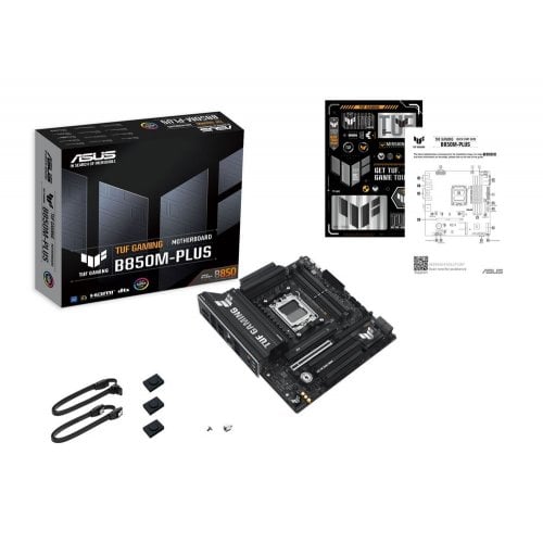 Photo Motherboard Asus TUF GAMING B850M-PLUS (sAM5, AMD B850)