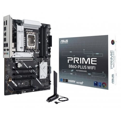 Photo Motherboard Asus PRIME B860-PLUS WIFI (s1851, Intel B860)