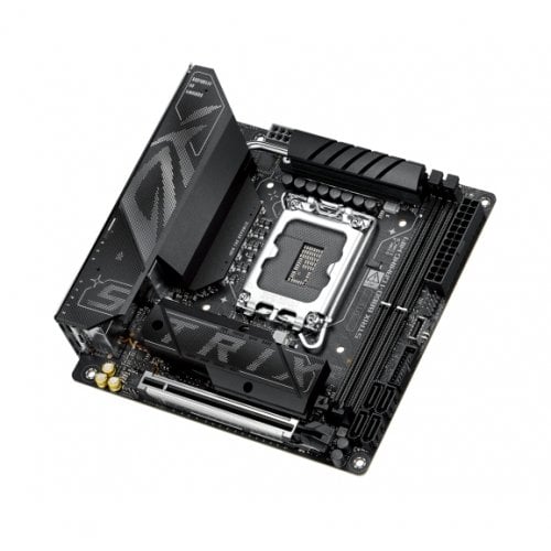 Купить Материнская плата Asus ROG STRIX B860-I GAMING WIFI (s1851, Intel B860) с проверкой совместимости: обзор, характеристики, цена в Киеве, Днепре, Одессе, Харькове, Украине | интернет-магазин TELEMART.UA фото