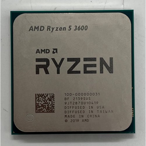 Процесор AMD Ryzen 5 3600 3.6(4.2)GHz 32MB sAM4 Tray (100-000000031) (Відновлено продавцем, 719374) купити з перевіркою сумісності: огляд, характеристики, ціна у Києві, Львові, Вінниці, Хмельницькому, Івано-Франківську, Україні | інтернет-магазин TELEMART.UA фото