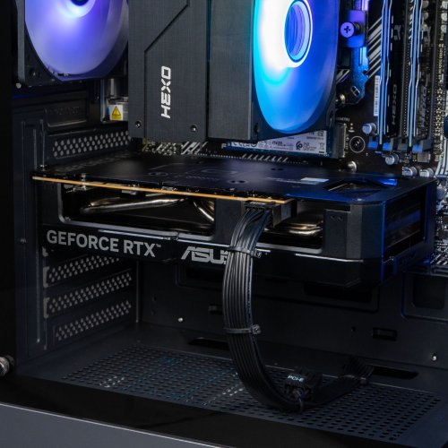 Купити Комп'ютер HEXO Gaming RTX4060 Pro+ (HGP-A520-5600N4060-32S1TBKMSH) Black/Mesh - ціна в Києві, Львові, Вінниці, Хмельницькому, Франківську, Україні | інтернет-магазин TELEMART.UA фото