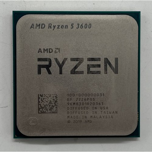 Процесор AMD Ryzen 5 3600 3.6(4.2)GHz 32MB sAM4 Tray (100-000000031) (Відновлено продавцем, 719465) купити з перевіркою сумісності: огляд, характеристики, ціна у Києві, Львові, Вінниці, Хмельницькому, Івано-Франківську, Україні | інтернет-магазин TELEMART.UA фото