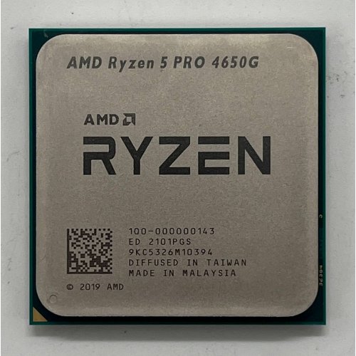 Процесор AMD Ryzen 5 PRO 4650G 3.7(4.2)GHz 8MB sAM4 Tray (100-100000143) (Відновлено продавцем, 719478) купити з перевіркою сумісності: огляд, характеристики, ціна у Києві, Львові, Вінниці, Хмельницькому, Івано-Франківську, Україні | інтернет-магазин TELEMART.UA фото