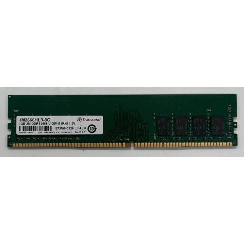 Купить Озу Transcend DDR4 8GB 2666Mhz JetRam (JM2666HLB-8G) (Восстановлено продавцом, 719494) с проверкой совместимости: обзор, характеристики, цена в Киеве, Днепре, Одессе, Харькове, Украине | интернет-магазин TELEMART.UA фото