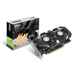 Відеокарта MSI GeForce GTX 1050 Ti Dual Fan OC 4096MB (GTX 1050 TI 4GT OC) (Відновлено продавцем, 719752)