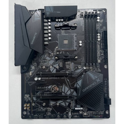 Материнська плата Gigabyte B550 GAMING X V2 (sAM4, AMD B550) (Відновлено продавцем, 719801) купити з перевіркою сумісності: огляд, характеристики, ціна у Києві, Львові, Вінниці, Хмельницькому, Івано-Франківську, Україні | інтернет-магазин TELEMART.UA фото