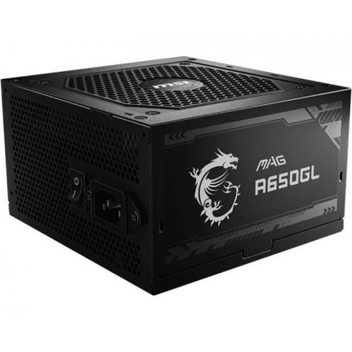 Уцінка блок живлення MSI MAG 650W (A650GL) (Сліди встановлення, 719809) купити з перевіркою сумісності: огляд, характеристики, ціна у Києві, Львові, Вінниці, Хмельницькому, Івано-Франківську, Україні | інтернет-магазин TELEMART.UA фото