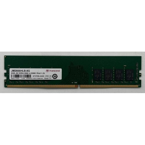 Купить Озу Transcend DDR4 8GB 2666Mhz JetRam (JM2666HLB-8G) (Восстановлено продавцом, 719875) с проверкой совместимости: обзор, характеристики, цена в Киеве, Днепре, Одессе, Харькове, Украине | интернет-магазин TELEMART.UA фото