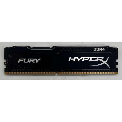 Озп Kingston DDR4 4Gb 2133Mhz HyperX FURY Black (HX421C14FB/4) (Відновлено продавцем, 719913) купити з перевіркою сумісності: огляд, характеристики, ціна у Києві, Львові, Вінниці, Хмельницькому, Івано-Франківську, Україні | інтернет-магазин TELEMART.UA фото