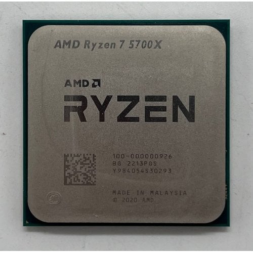 Процесор AMD Ryzen 7 5700X 3.4(4.6)GHz 32MB sAM4 Tray (100-000000926) (Відновлено продавцем, 719914) купити з перевіркою сумісності: огляд, характеристики, ціна у Києві, Львові, Вінниці, Хмельницькому, Івано-Франківську, Україні | інтернет-магазин TELEMART.UA фото