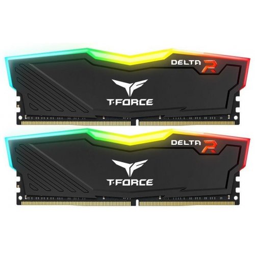 

Team DDR4 8GB (2x4GB) 2400Mhz T-Force Delta Black RGB (TF3D48G2400HC15BDC01)