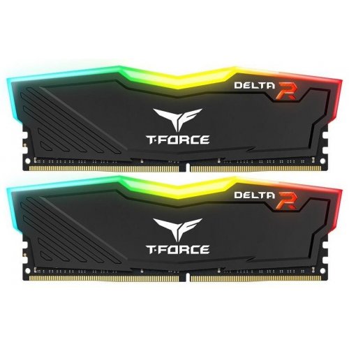 

Team DDR4 8GB (2x4GB) 2666Mhz T-Force Delta Black RGB (TF3D48G2666HC15BDC01)
