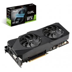 Видеокарта Asus GeForce RTX 2070 Dual Evo OC 8192MB (DUAL-RTX2070-O8G-EVO) (Восстановлено продавцом, 720190)