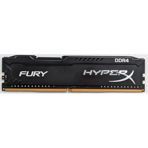 Озп Kingston DDR4 4Gb 2400Mhz HyperX FURY Black (HX424C15FB/4) (Відновлено продавцем, 720227) купити з перевіркою сумісності: огляд, характеристики, ціна у Києві, Львові, Вінниці, Хмельницькому, Івано-Франківську, Україні | інтернет-магазин TELEMART.UA фото