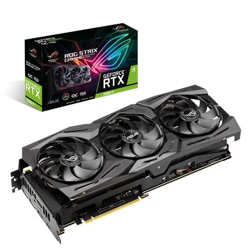 Купить Видеокарта Asus ROG GeForce RTX 2080 Ti STRIX OC 11264MB (ROG-STRIX-RTX2080TI-O11G-GAMING) (Восстановлено продавцом, 720244) с проверкой совместимости: обзор, характеристики, цена в Киеве, Днепре, Одессе, Харькове, Украине | интернет-магазин TELEMART.UA фото