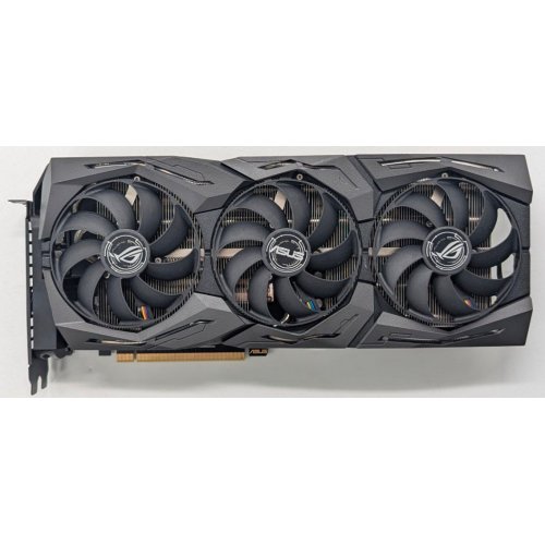 Купить Видеокарта Asus ROG GeForce RTX 2080 Ti STRIX OC 11264MB (ROG-STRIX-RTX2080TI-O11G-GAMING) (Восстановлено продавцом, 720244) с проверкой совместимости: обзор, характеристики, цена в Киеве, Днепре, Одессе, Харькове, Украине | интернет-магазин TELEMART.UA фото