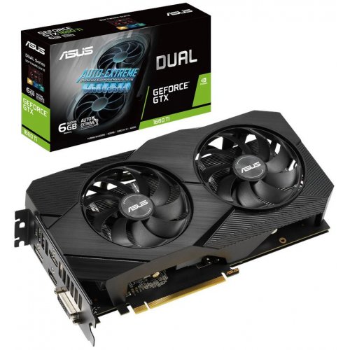 Купить Видеокарта Asus GeForce GTX 1660 Ti Dual Evo 6144MB (DUAL-GTX1660TI-6G-EVO) (Восстановлено продавцом, 720305) с проверкой совместимости: обзор, характеристики, цена в Киеве, Днепре, Одессе, Харькове, Украине | интернет-магазин TELEMART.UA фото