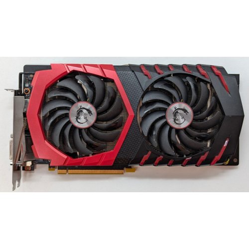 Купить Видеокарта MSI GeForce GTX 1060 Gaming X 3072MB (GTX 1060 GAMING X 3G) (Восстановлено продавцом, 720320) с проверкой совместимости: обзор, характеристики, цена в Киеве, Днепре, Одессе, Харькове, Украине | интернет-магазин TELEMART.UA фото