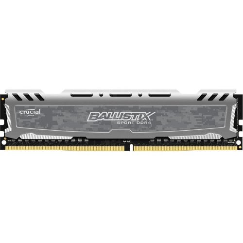 Купить Озу Crucial DDR4 16GB 2666Mhz Ballistix Sport LT Grey (BLS16G4D26BFSB) (Восстановлено продавцом, 720355) с проверкой совместимости: обзор, характеристики, цена в Киеве, Днепре, Одессе, Харькове, Украине | интернет-магазин TELEMART.UA фото