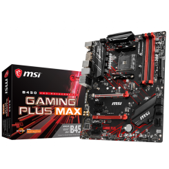 Материнская плата MSI B450 GAMING PLUS MAX (sAM4, AMD B450) (Восстановлено продавцом, 720600)