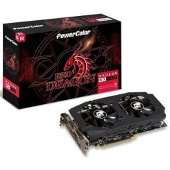 Видеокарта PowerColor Radeon RX 580 Red Dragon 8192MB (AXRX 580 8GBD5-3DHDV2/OC) (Восстановлено продавцом, 720616)