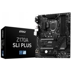 Материнская плата MSI Z170A SLI PLUS (s1151, Intel Z170) (Восстановлено продавцом, 720657)